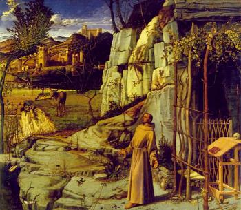 Giovanni Bellini : St Francis in ecstasy